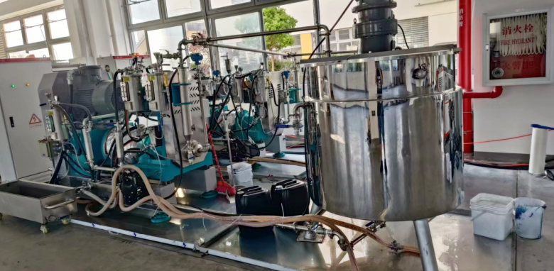 CNB-10LSD雙動(dòng)力納米棒銷式砂磨機(jī)